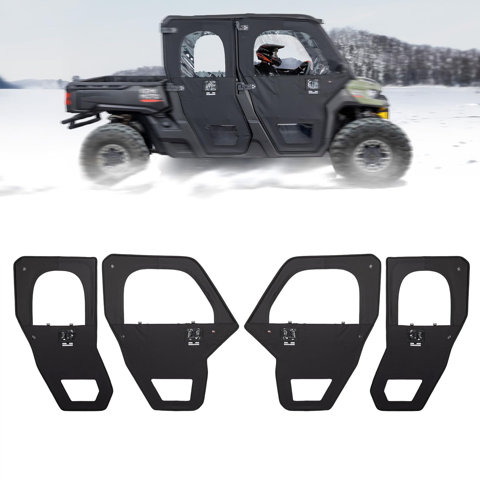Amazon.com: KEMIMOTO Framed Door Kit Compatible with Can Am
