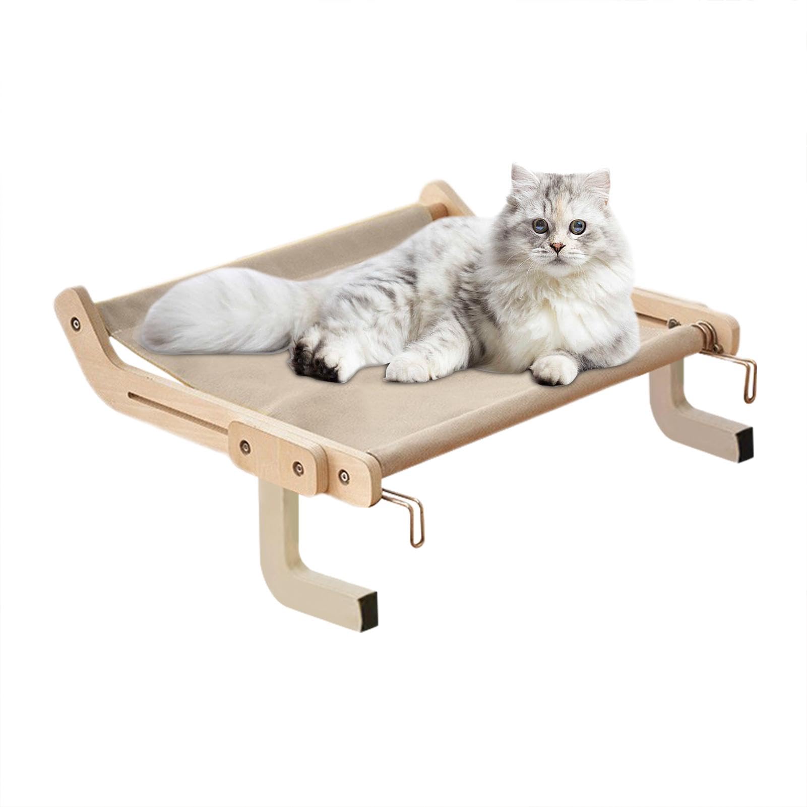 Perchas para Ventanas para Gatos: radiador para Hamaca para Gatos, Asiento Soleado para Ventana en Reposo | Hamaca Ajustable para Gatos con radiador, Cama Tipo Hamaca con Percha para Gatos, para MESI