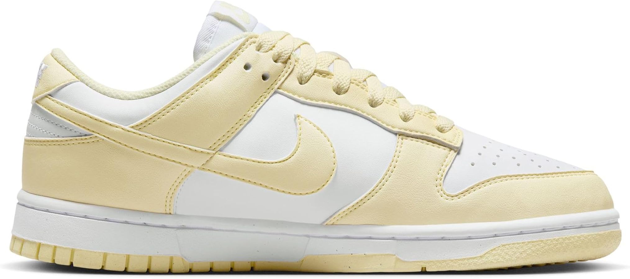 Nike Dunk Low ネクストネイチャー　ホワイト/イエロー　新品24.5 Amazon.com | NIKE Womens White Alabaster Basketball Shoe 10 UK