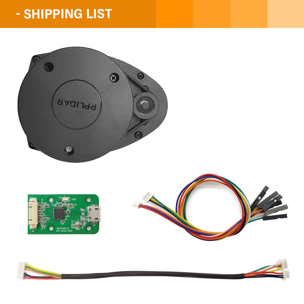 Amazon.co.jp: Slamtec RPLIDAR A1M8 2D 360 Degree 12 Meters 