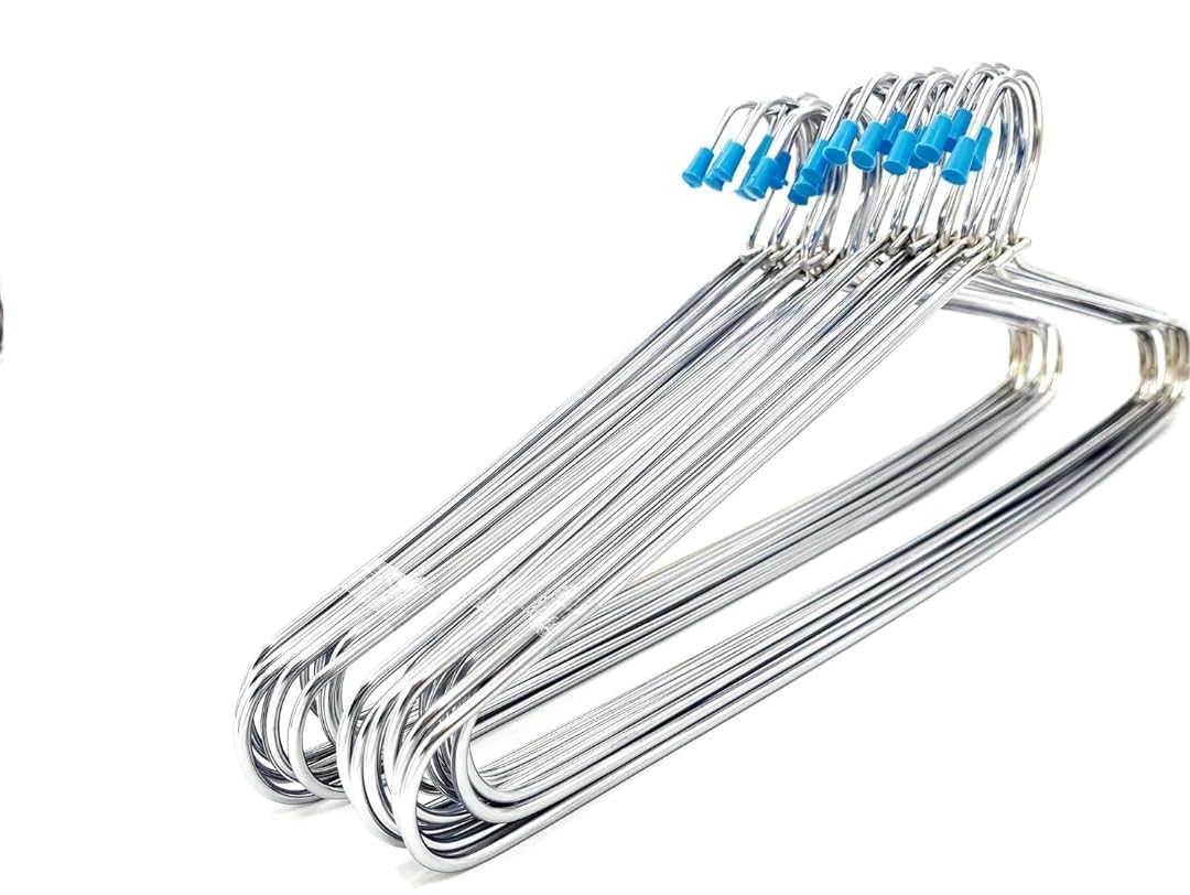 Buyer's Choice Strong Durable Stainless Steel Cloth Hanger 16.5 Inch (12 Pieces, 01)-picture-11