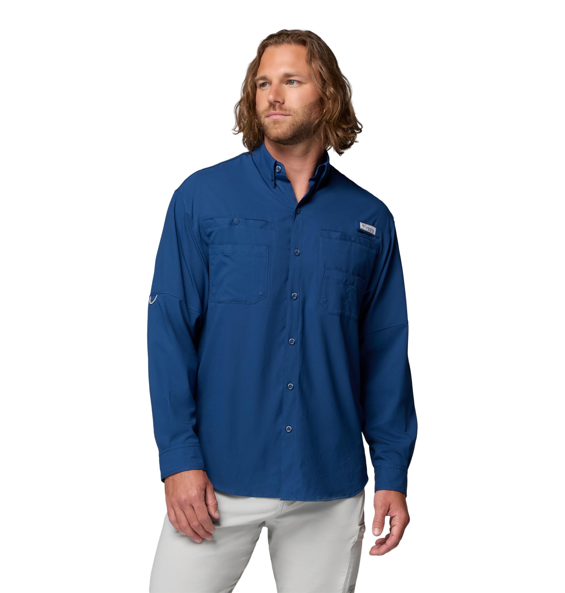 mens Pfg Tamiami Ii Long Sleeve Shirt