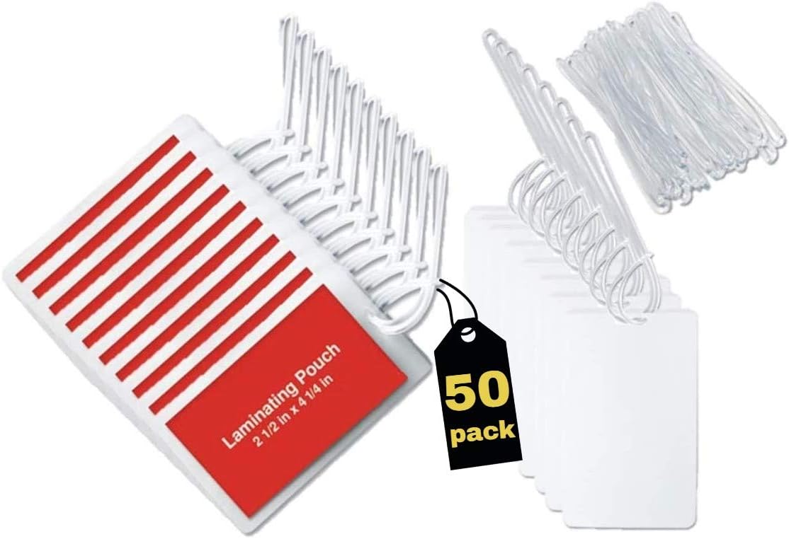 Office Depot® Brand Laminating Pouches, ID Badge with Clip