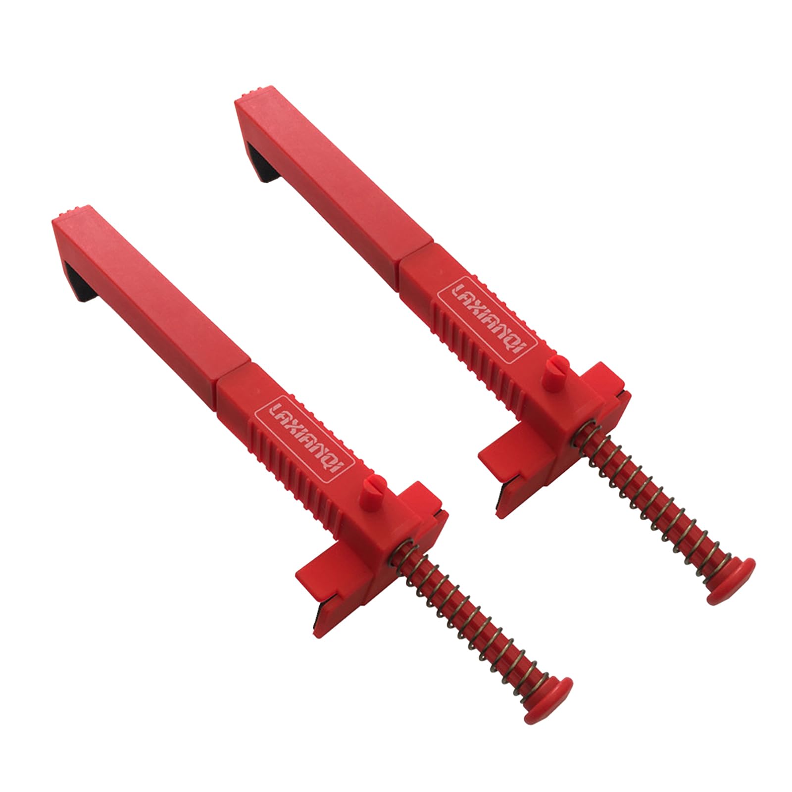 Diogeynu 2Pcs Brick Liner Brick Line Runners Spring Loaded Brick Line Clips For Wallworkers Bricklaying Cable Puller Building