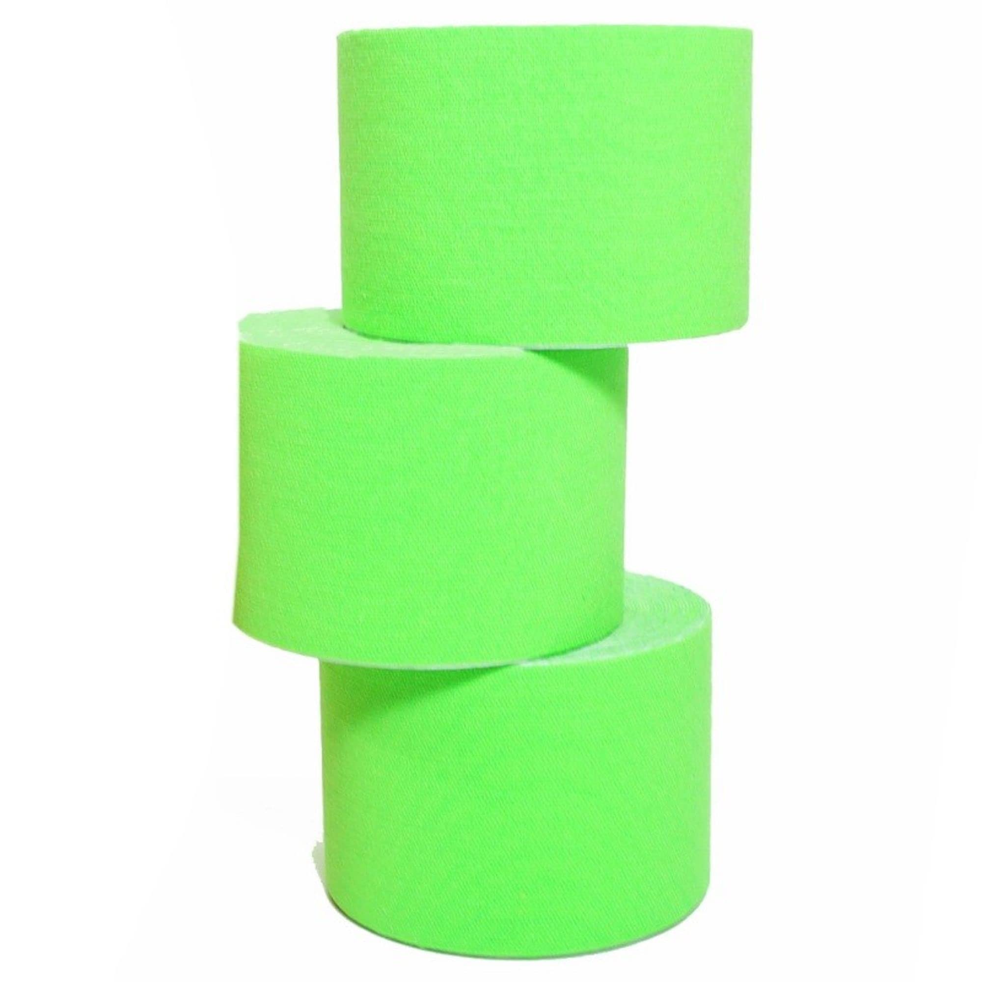 Starlabels Lot de 5 rubans kinésiologique 5 m x 5 cm Vert Vert