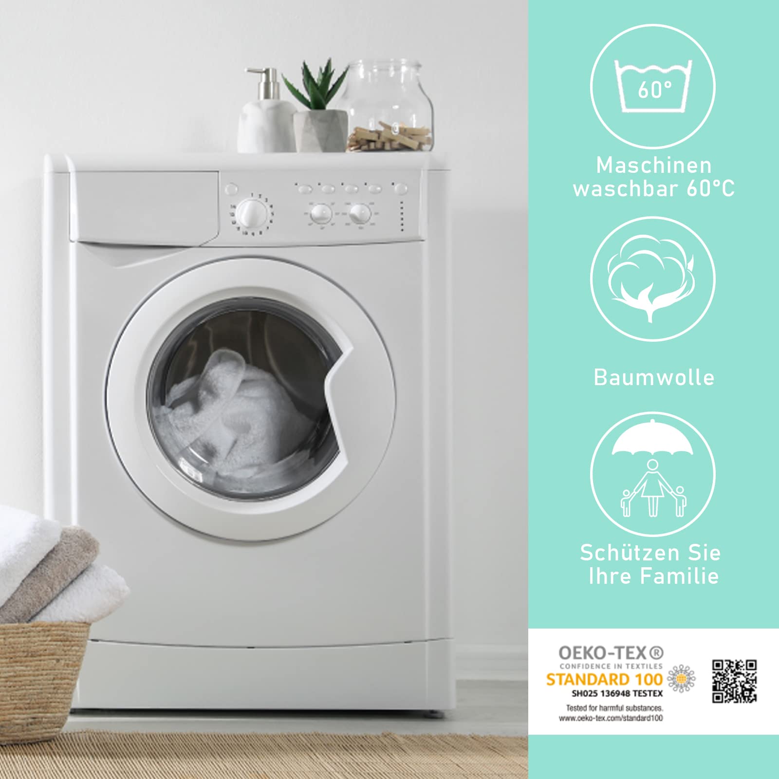 Matrasbeschermer, 90 x 220 cm, waterdicht en ademend, hygiënische matrasoplegger, incontinentie-onderlegger, wasbaar, optimale anti-mijt en vochtbescherming, schimmelbestendige matrashoes Matrasbeschermer, 90 x 220 cm, waterdicht en ademend, hygiënische matrasoplegger, incontinentie-onderlegger, wasbaar, optimale anti-mijt en vochtbescherming, schimmelbestendige matrashoes