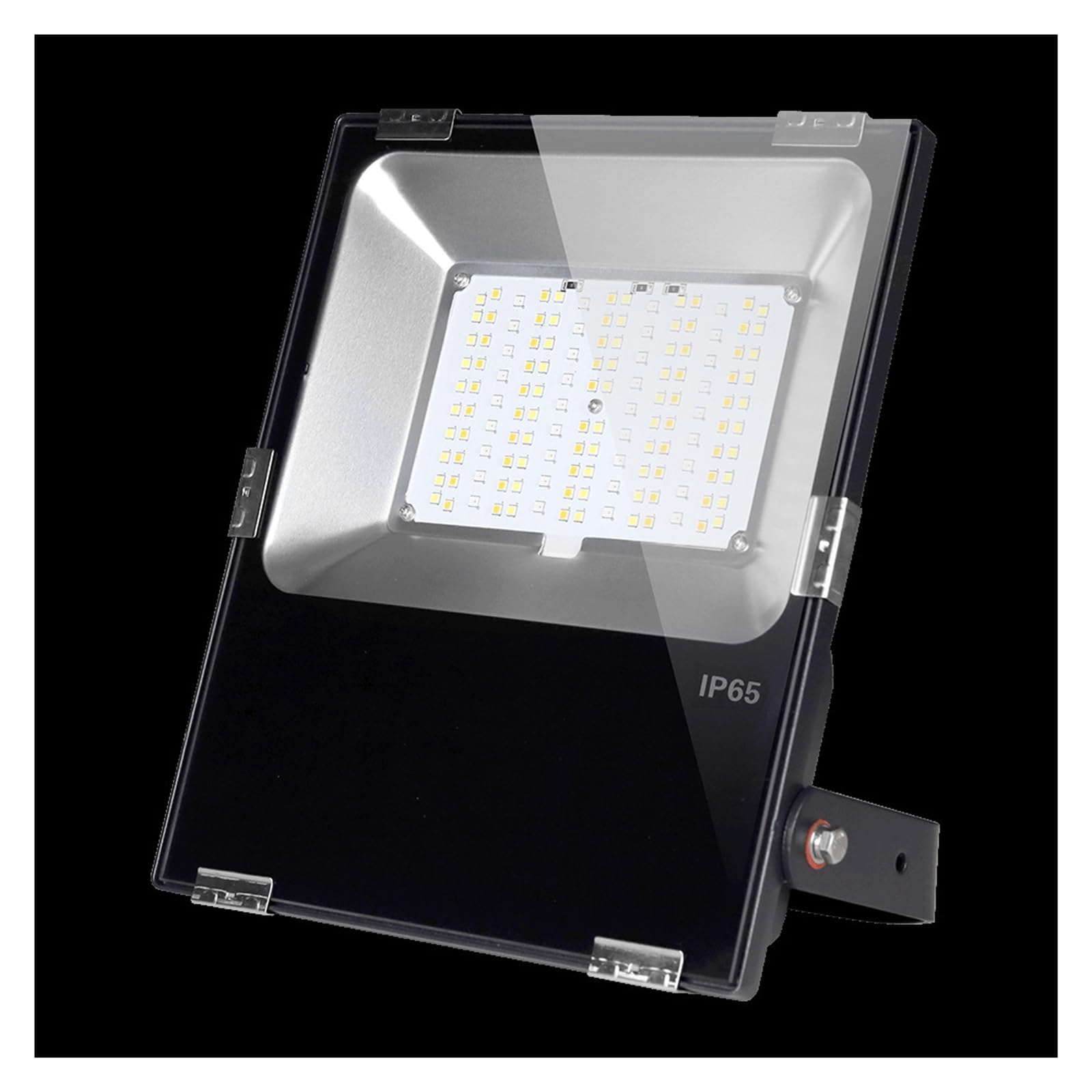 Luces de Seguridad 30W 50W WiFi Inteligente RGB + CCT Reflector LED (Zigbee 3.0) IP65 Iluminación De Paisaje Al Aire Libre A Prueba De Agua APLICACIÓN Control De Voz para Patio, jardín (Color : ZB-Bo