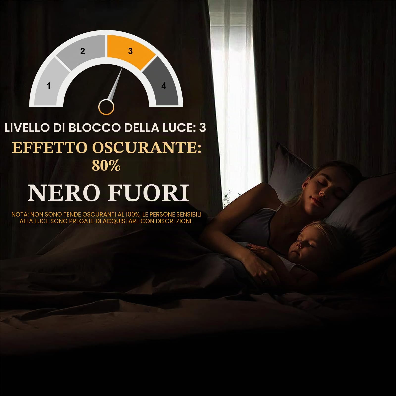 Ystyle Tende Oscuranti per Interni 2 Pezzi, 140x300 CM, Termiche Isolanti, Anti-Rumore, con Anelli, Tenda Moderna Per Camera da Letto e Soggiorno, Beige