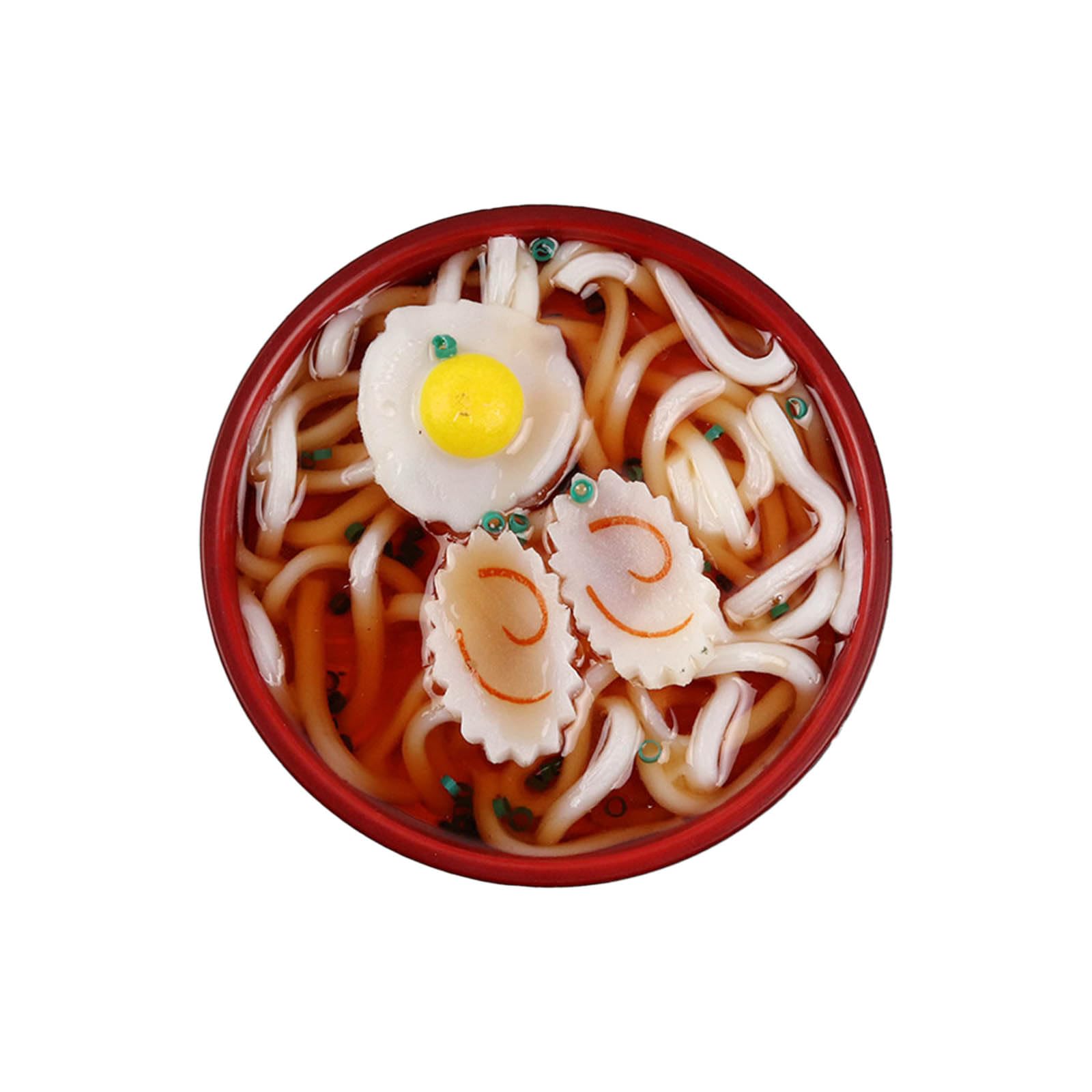 NEWFT PVC Food Model Coin Holder Piggy Banks Money Jar Coin Banks for Food Photography Artificial Noodles Money Holder