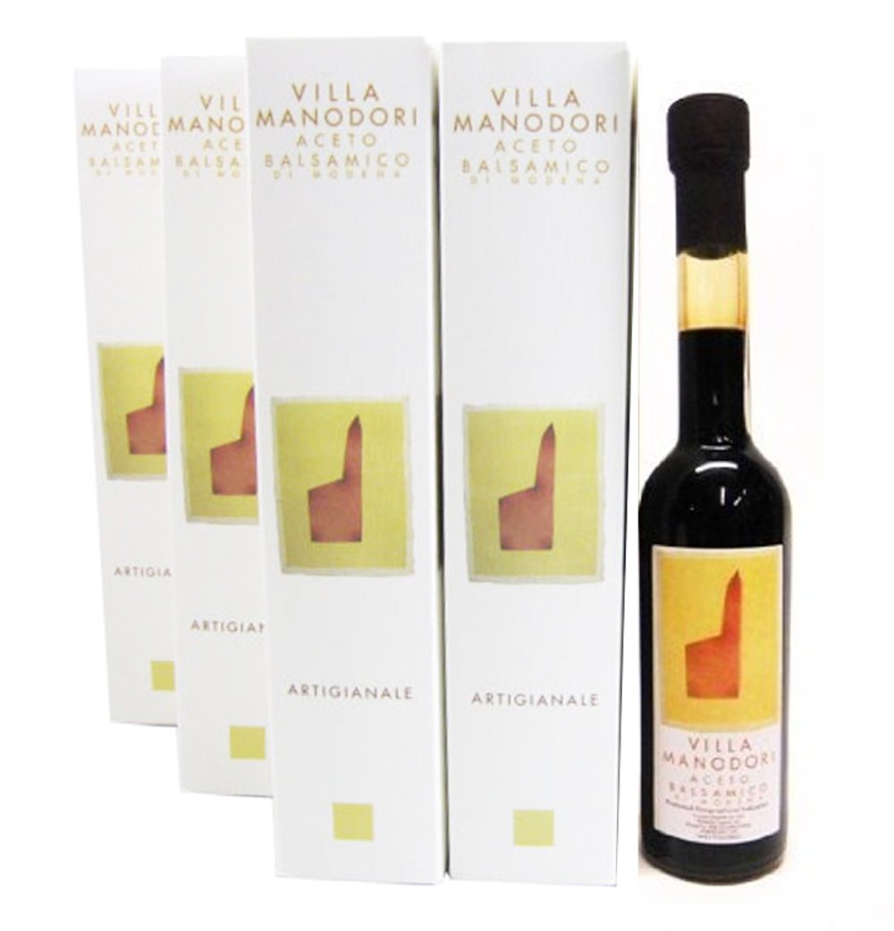 Villa Manodori Balsamic Vinegar - Half Case - SIX 8.5oz Bottles