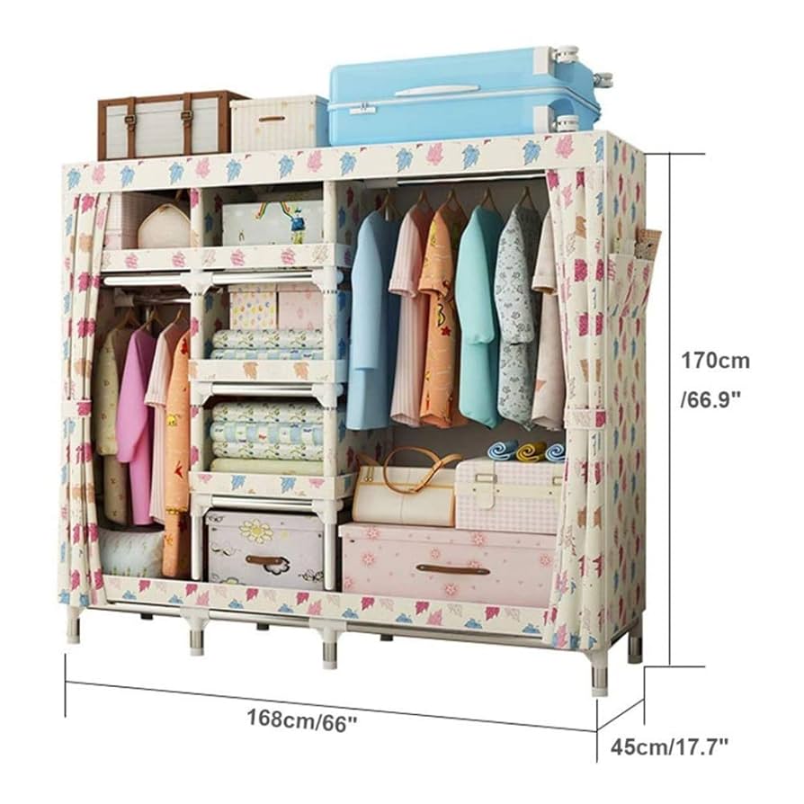 Amazon.co.jp: 衣類ポータブルワードローブポータブル