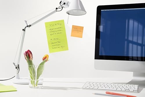 Miniatura 2 de Post-it 703195 - Notas rayadas superadhesivas (4.016 x 5.984 in), color amarillo canario