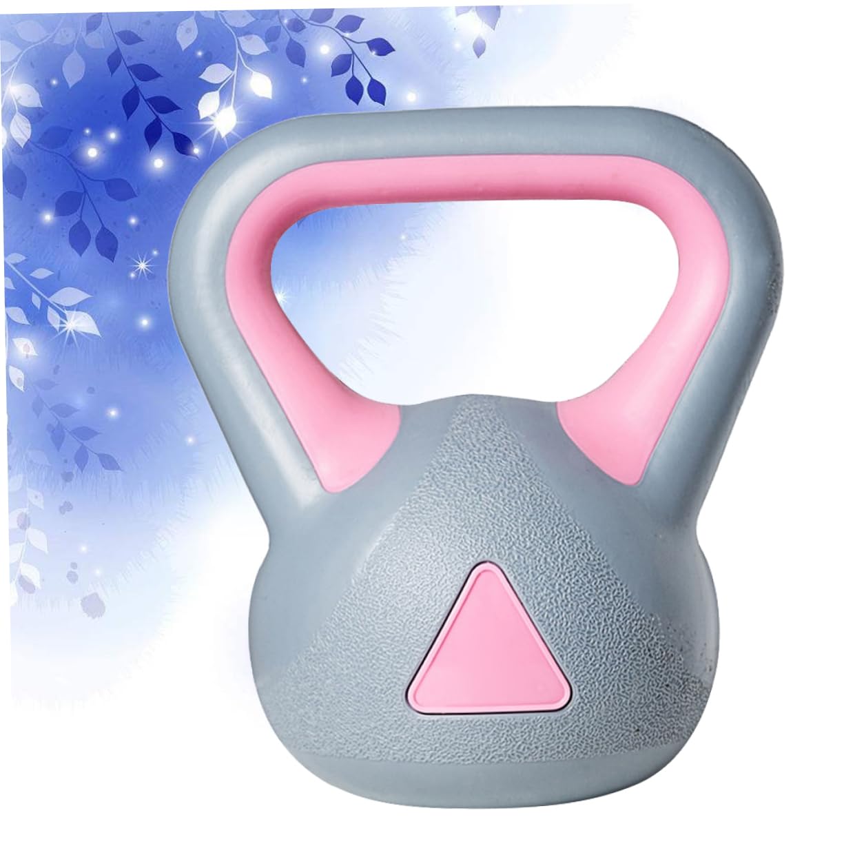 Kettlebell Fisso 2kg 1 Pezzo in Pp Rosa per Allenamento Donna | Palestra e Body Workout, Aumenta Resistenza Muscolare e Forza, Formato Dedicato