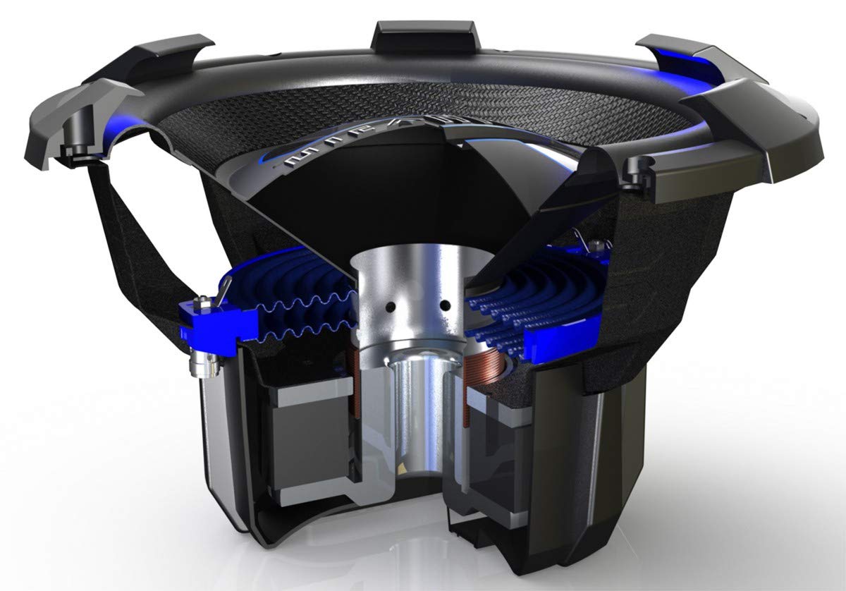 Hifonics BRX12D4 Brutus 12 Inch Subwoofer, Dual 4 Ohms, 900W Max Power