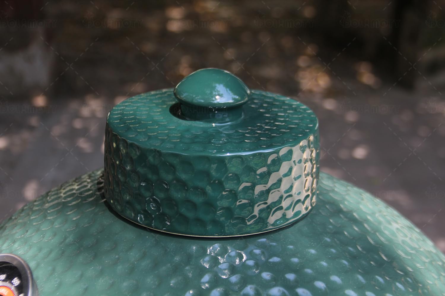 Zubehör für Big Green Egg, obere Dämpferkappe für Big Green Egg Ersatzteile, Keramik-Schornsteinkappe für Big Green Egg Medium, Large und XL