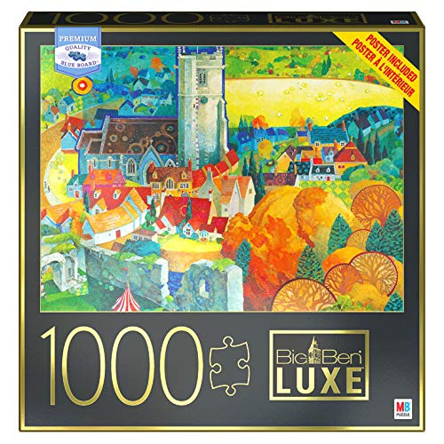 Amazon.com: Big Ben Luxe Corfe Castle Dorset Village 1000 Piece 27