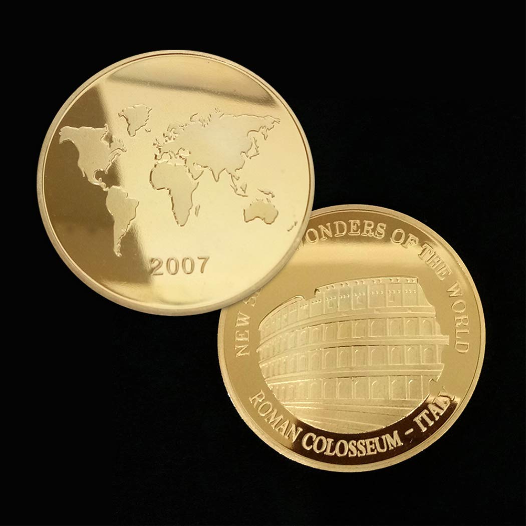 Oggetti Da Collezione Digital Moneta Bitcoin Lucky Coin - Placcata Oro/Argento,  Diametro 40 Mm, Per Collezionisti Moneta Decorativa 40 Mm