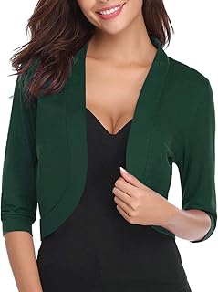 Green shrug plus size Clearance