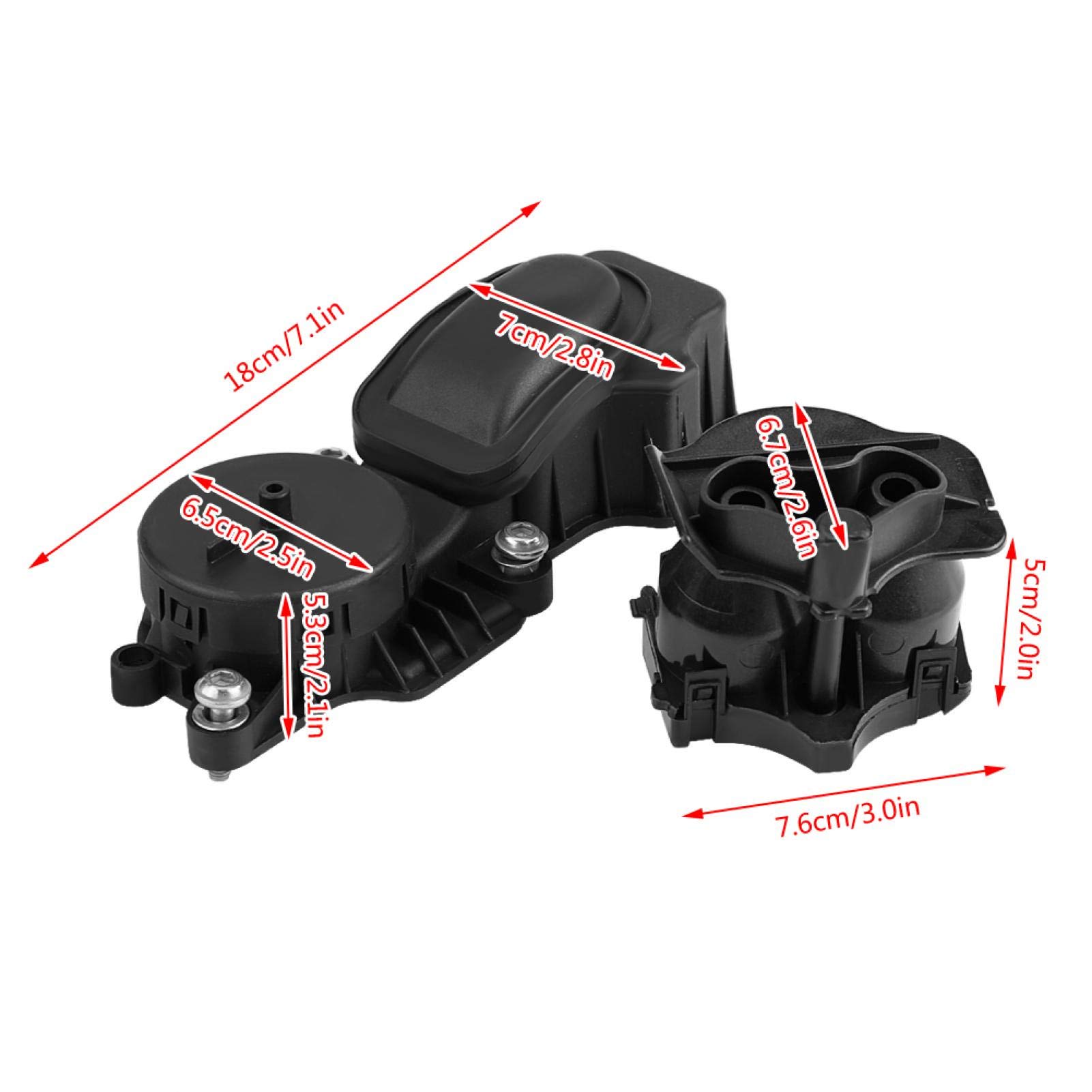 filtro recupero vapori + 11127799225 + Valvola del carter di s o del separatore dell'olio 11127799225 Sostituzione per E46 E60 E61 E65 E66 X3