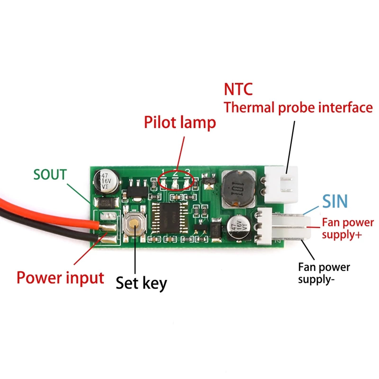 Regolatore Di Velocità Ventola PWM DC 0-12V - Doppio Pack Per PC E Computer - Foto 11