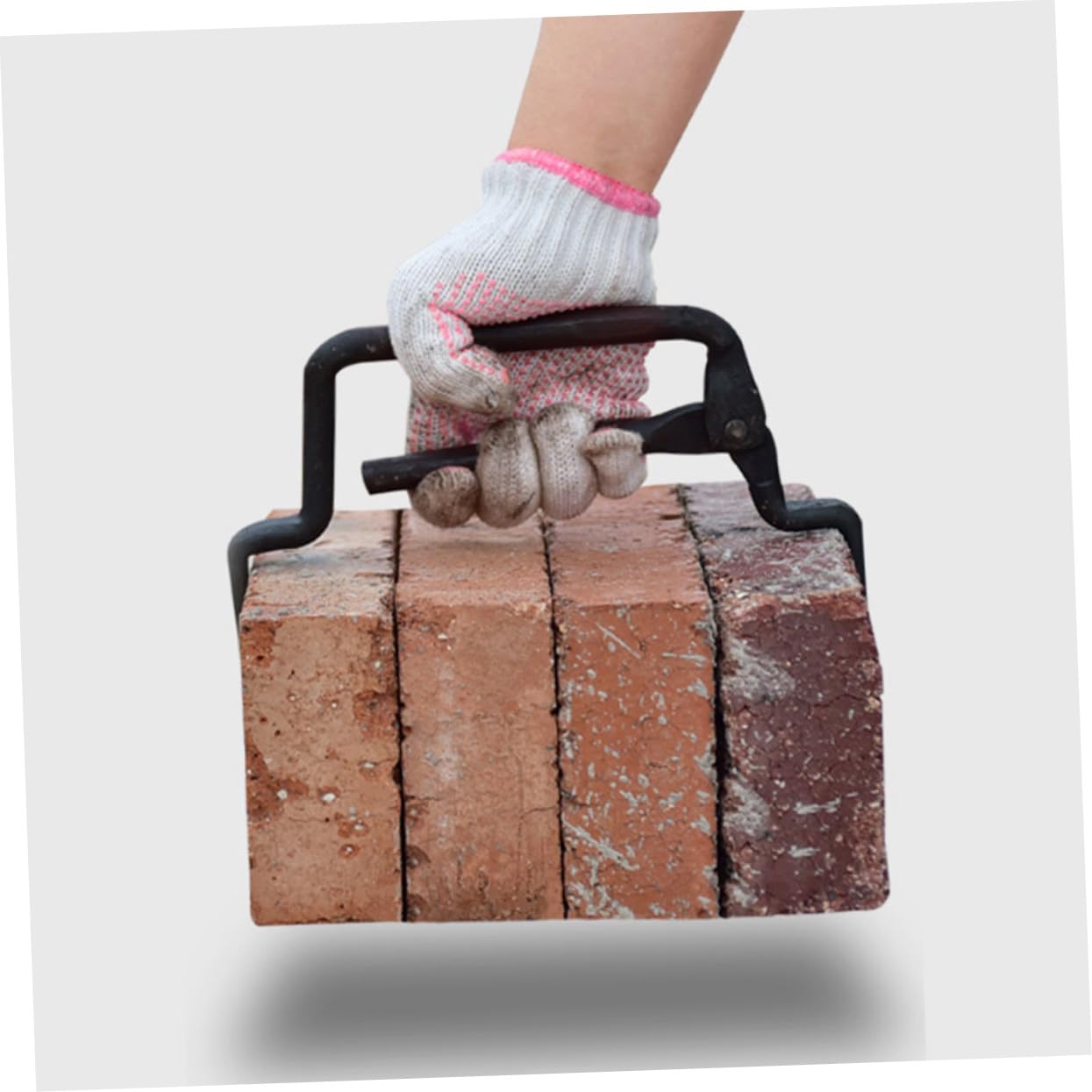 Herramienta de Elevación de Abrazadera de Acero Ajustable para Construcción Industrial Agarre Seguro y Cómodo para Mover Simultáneamente