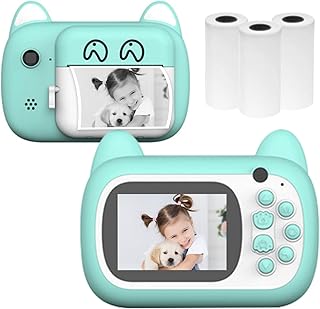Câmera digital A7 Kids 1080P para crianças com câmeras duplas de 24Mp Tela de exibição de 2,4 polegadas Design de cartão TF substituível para crianças camera infantil,câmera para crianças,camera infantil para meninas,câmera digital para crianças,câmera digital infantil Blue
