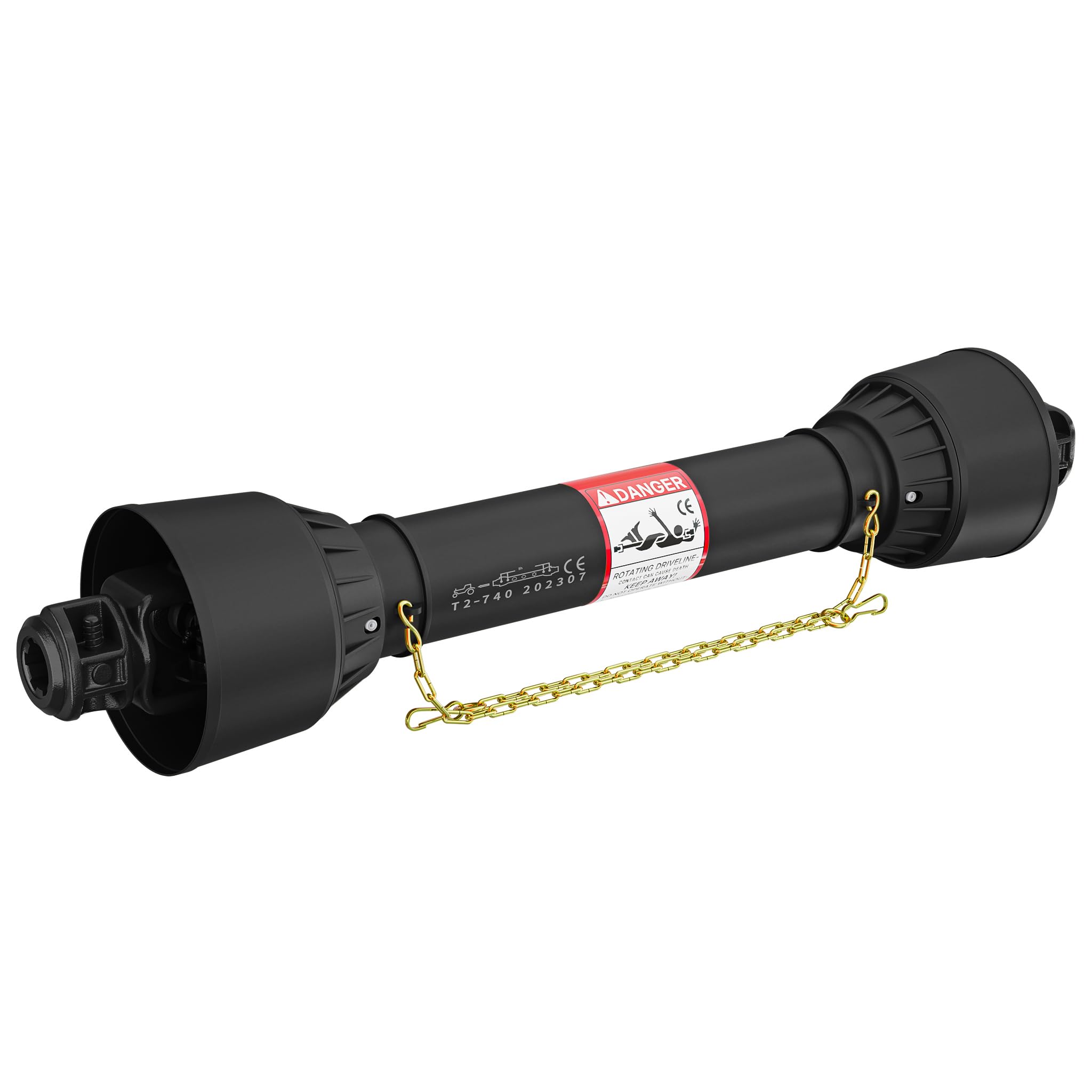 Giunto Cardanico Trattore CARDANO Omologato CE - Categoria 4, Tipo C, 800  Mm, Triangolare Spinato Cardano Per Trattore