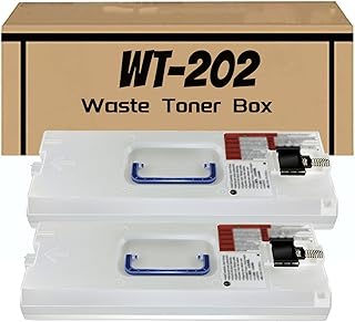 BAQU WT-202 Waste Toner Container Compatible for Canon WT-202 With Image RUNNER ADVANCE C3020 C3320 C3330 C3325 C3350 C3520 C5535 C5540 C5550 C5560 Printers 2-pack