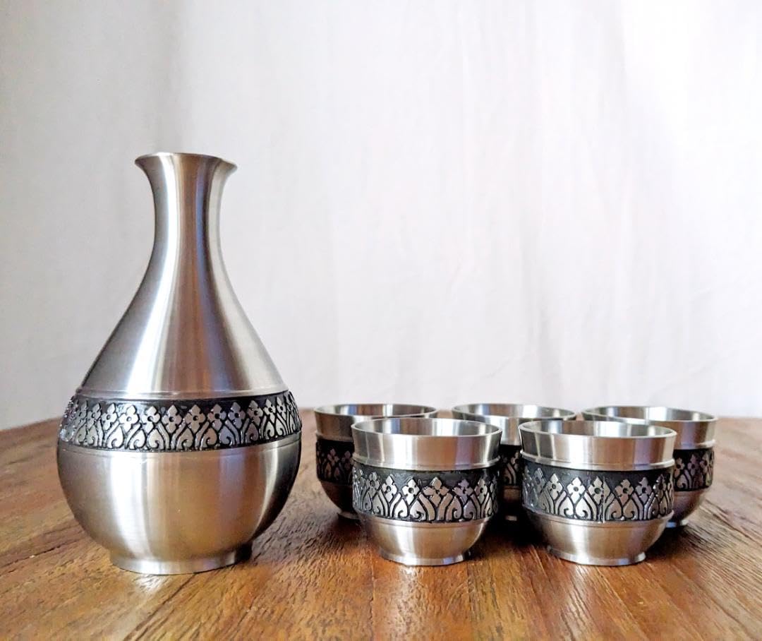 錫製　酒器　ピューター Amazon.co.jp: Oriental Pewter ビアマグ スズ97％以上 【錫97