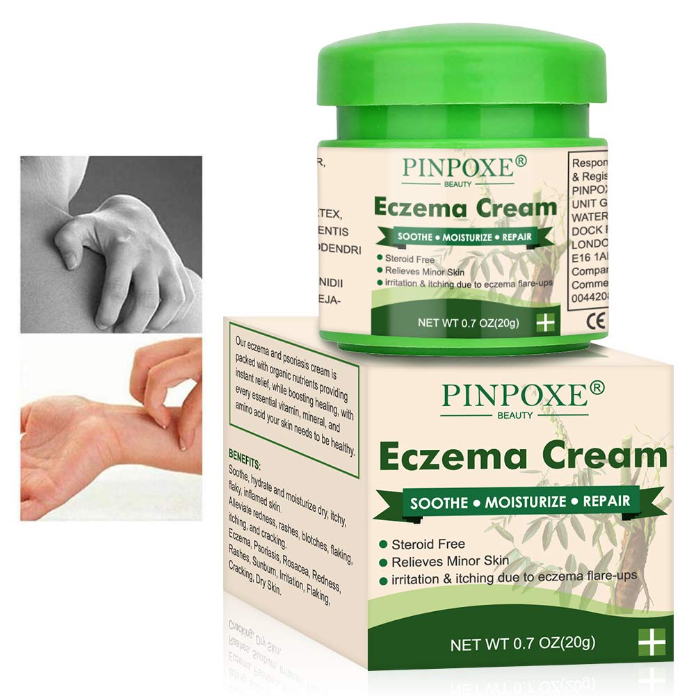 Eczema Cream, Eczema Therapy, Psoriasis Cream for Dry, Irritated Skin