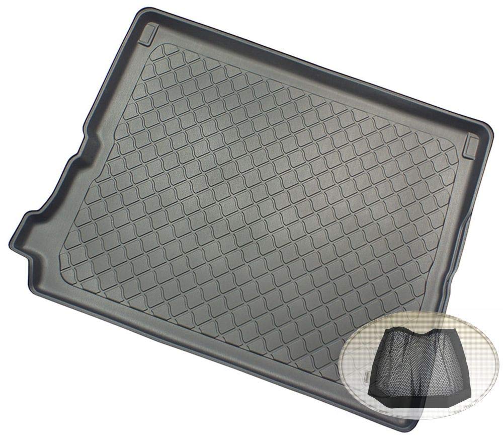 Z3290897 Gummierte Kofferraumwanne fahrzeugspezifisch + Klett-Organizer (Laderaumwanne, Kofferraummatte)
