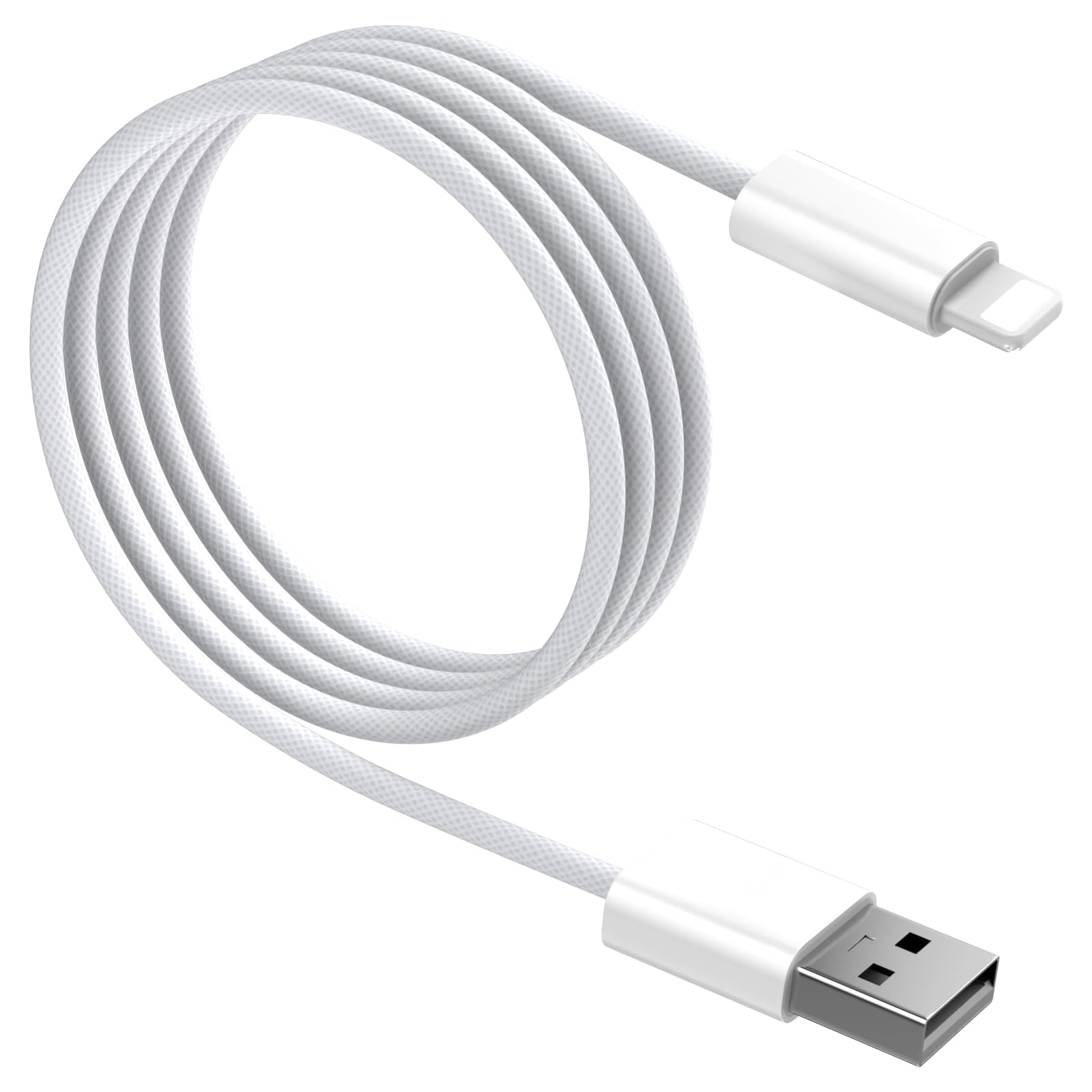 Cavo intrecciato Carplay 1M per Apple CarPlay, 2.4A Cavo per iPhone Cavo-per Lightning a USB, Cavo per Lightning con trasmissione dati, CavoCarplay per iPhone 14 13 12 11 Pro Max Mini XS XR X SE 8 7 6