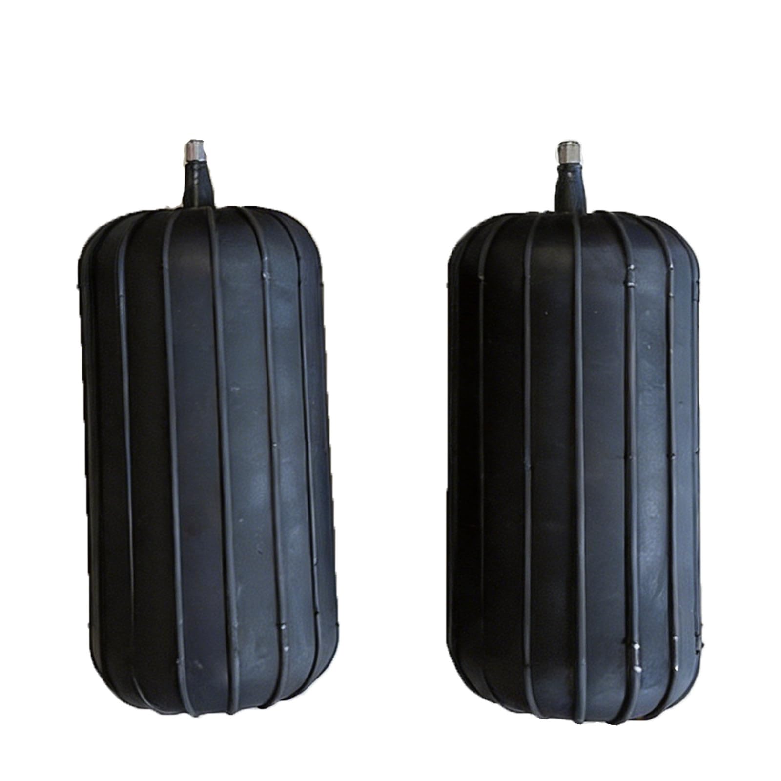 Lpoxuru Reinforced Rubber Air Suspension Bags, Heavy Load Leveling Shock Absorber, Anti-Vibration Air Spring for Sedans, SUVs & Off-Road Vehicles Largestsize-Sideopening