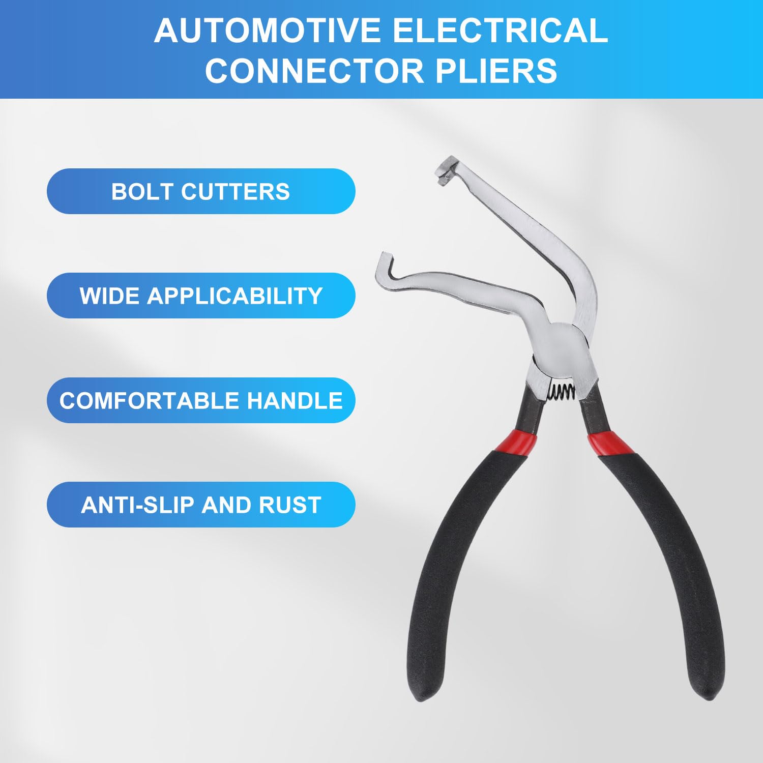 Gosknor Elektrische Trennzange fürs Auto, Electrical Disconnect Pliers & Steckertrenner Metall Electrical Connector Pliers Werkzeug Kraftstoffleitungen für Stecker mit Drucklasche