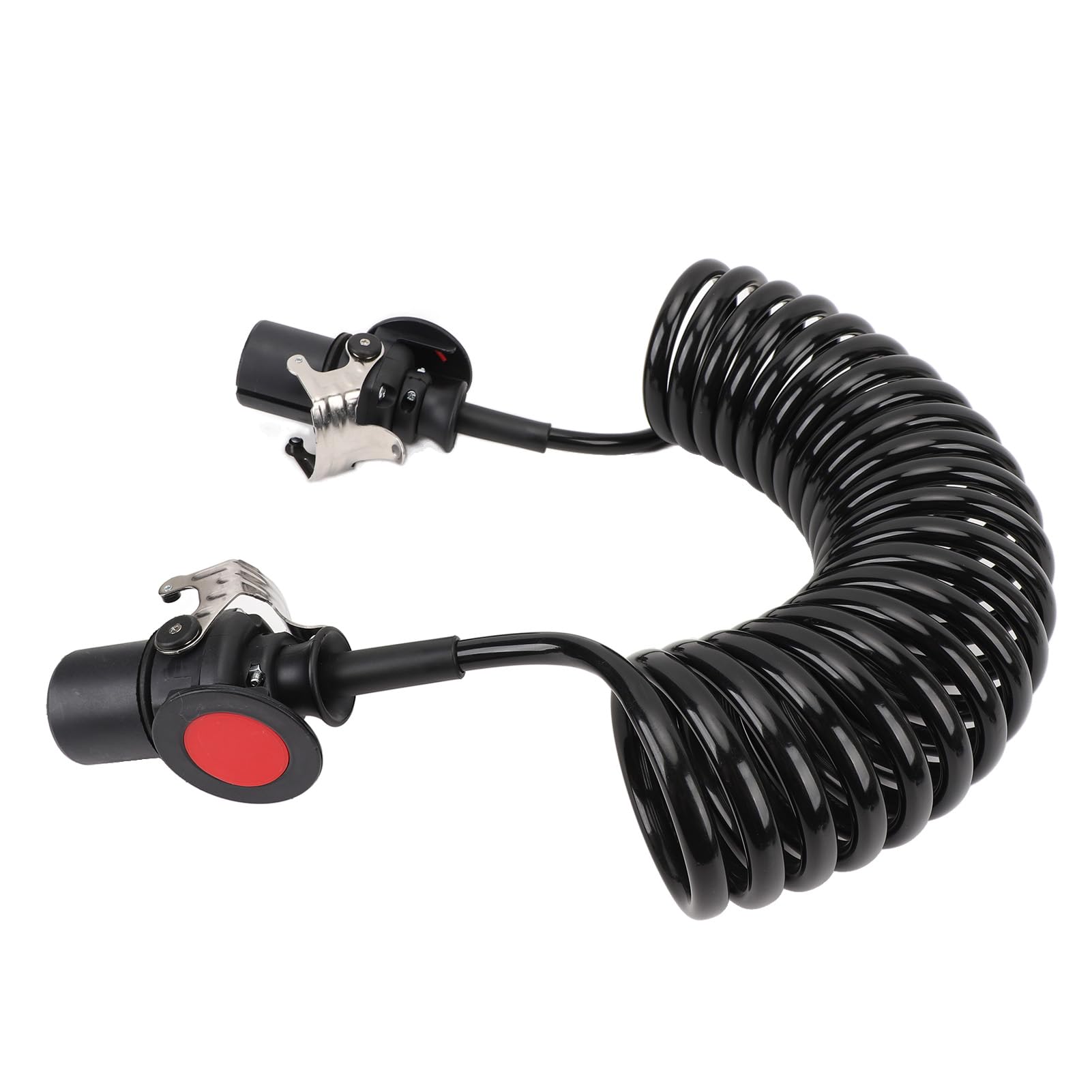 7 Way Skręcany Przewód Przyczepy, Wytrzymały i Wodoodporny Kabel