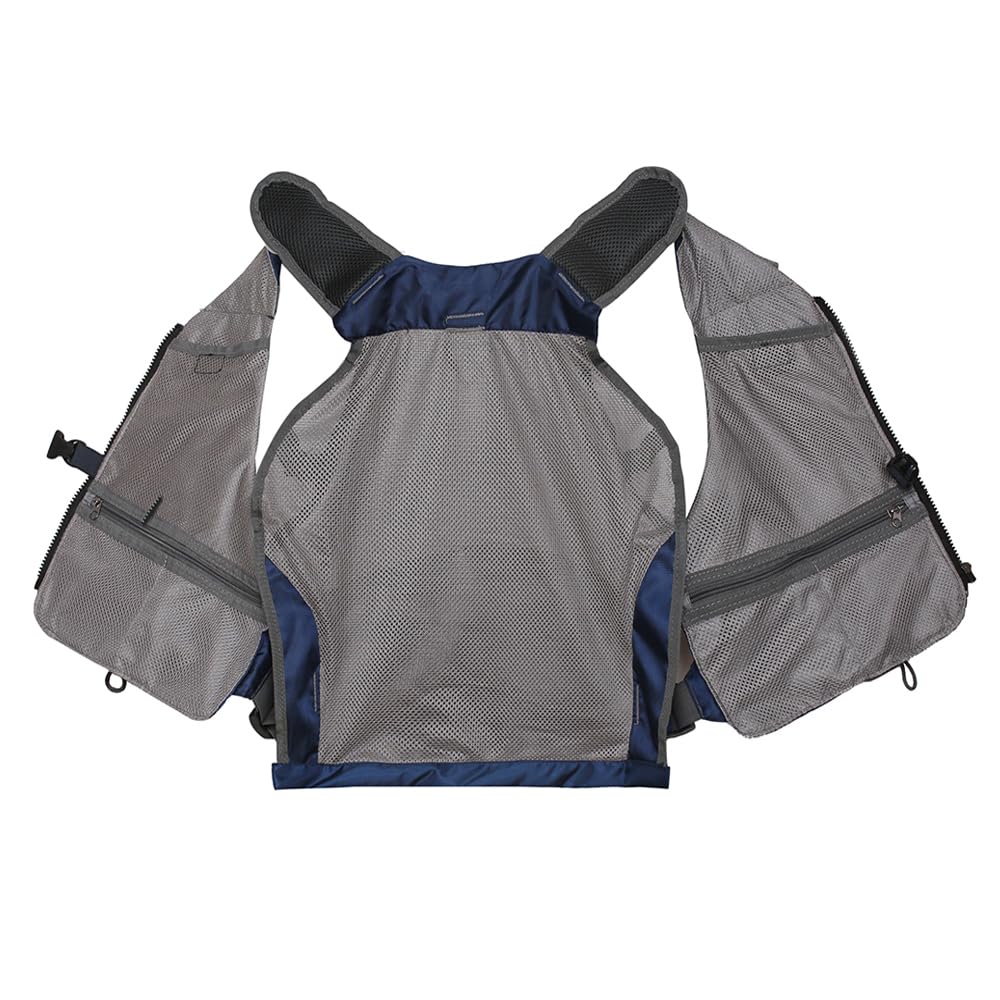 Raprance Fishing Vest for Men and Women Outdoor Activity Fly Bass Fishing Vest Backpack