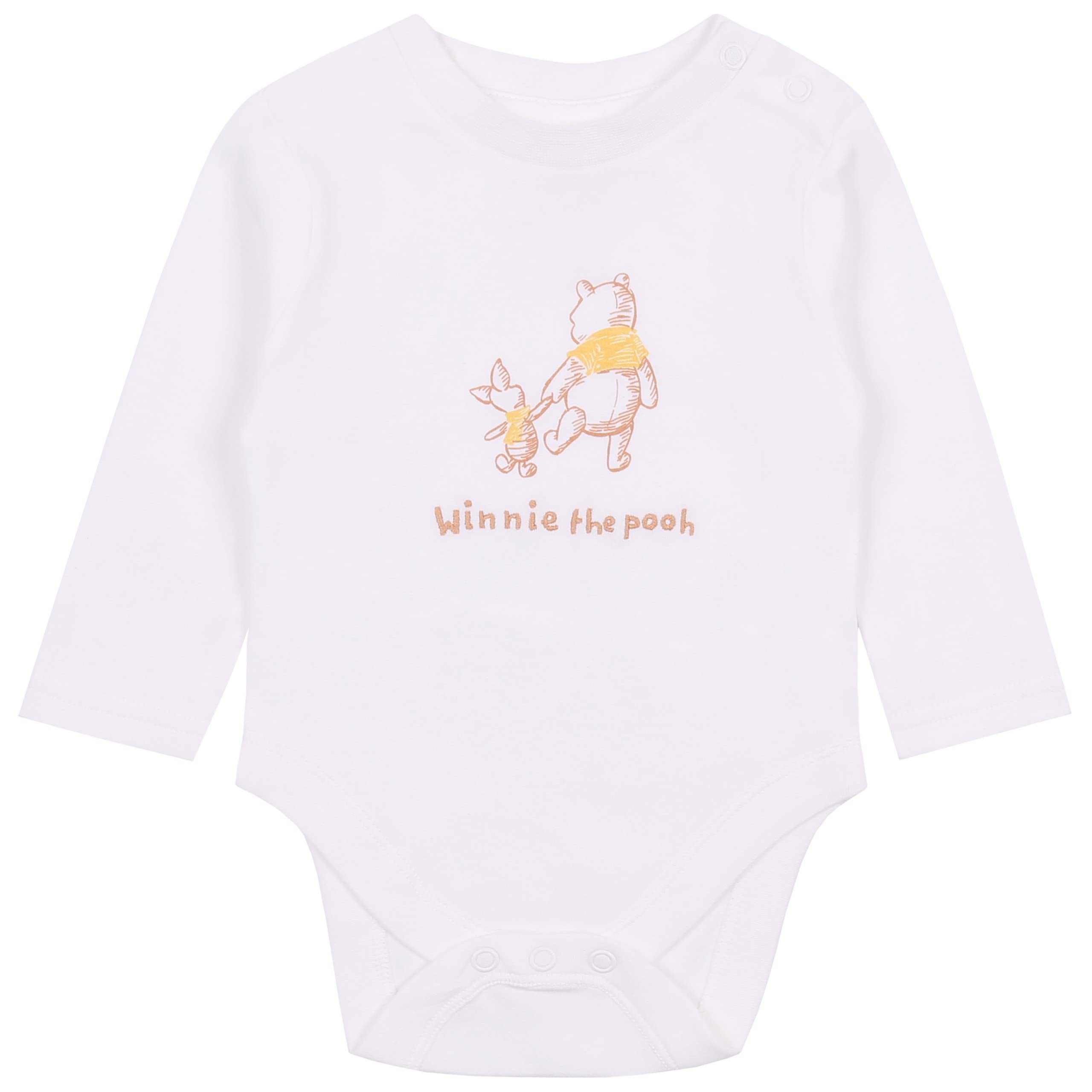 sarcia.eu Conjunto de bebé de algodón Beige, Winnie-The-Pooh Oeko-Tex