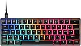 SteelSeries Apex Pro Mini Gen 3 - Gaming Keyboard 60 Percent - Fully Adjustable Hall Effect Switches - Game-Ready Presets - Rapid Trigger, Protection Mode, Rapid Tap/SOCD - French AZERTY - 8
