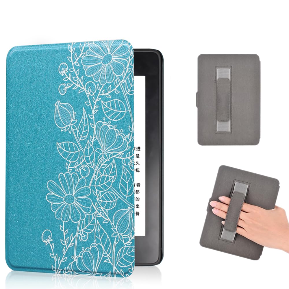 Funda para 6" Kindle (11.ª Generación - 2022) - PU de Primera Calidad Estuche con Correa de Mano y Automática Reposo/Activación Función(Modelo: C2V2L3) — view 21