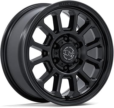 Black Rhino Hard Alloys Alta 17X8 6X5.5 5.76 32mm Matte Black - BR033MX17806832