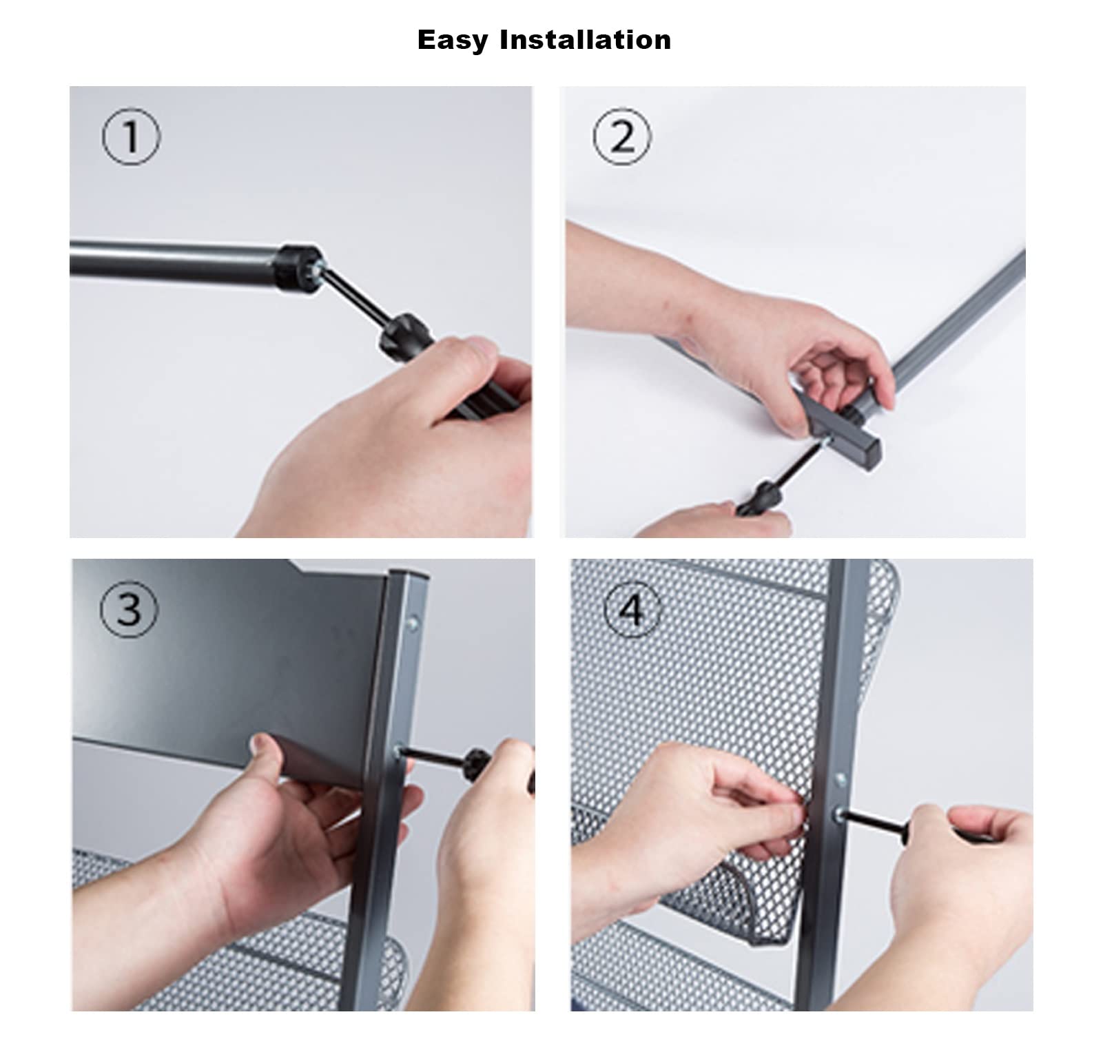 Revistero portátil para Oficina, revistero Independiente, Almacenamiento de folletos para estantes, para Sala de Espera, Sala de Estar (Color: Blanco)