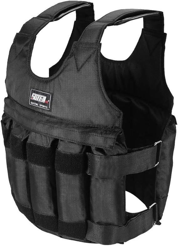 Weighted Vest for Men Workout Adjustable Weight Vests 20lbs/ 30lbs