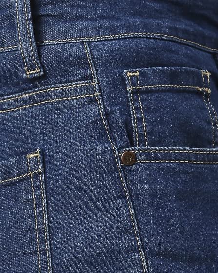 Image of High Star Men Blue Jeans Jogger Stretchable Jeans