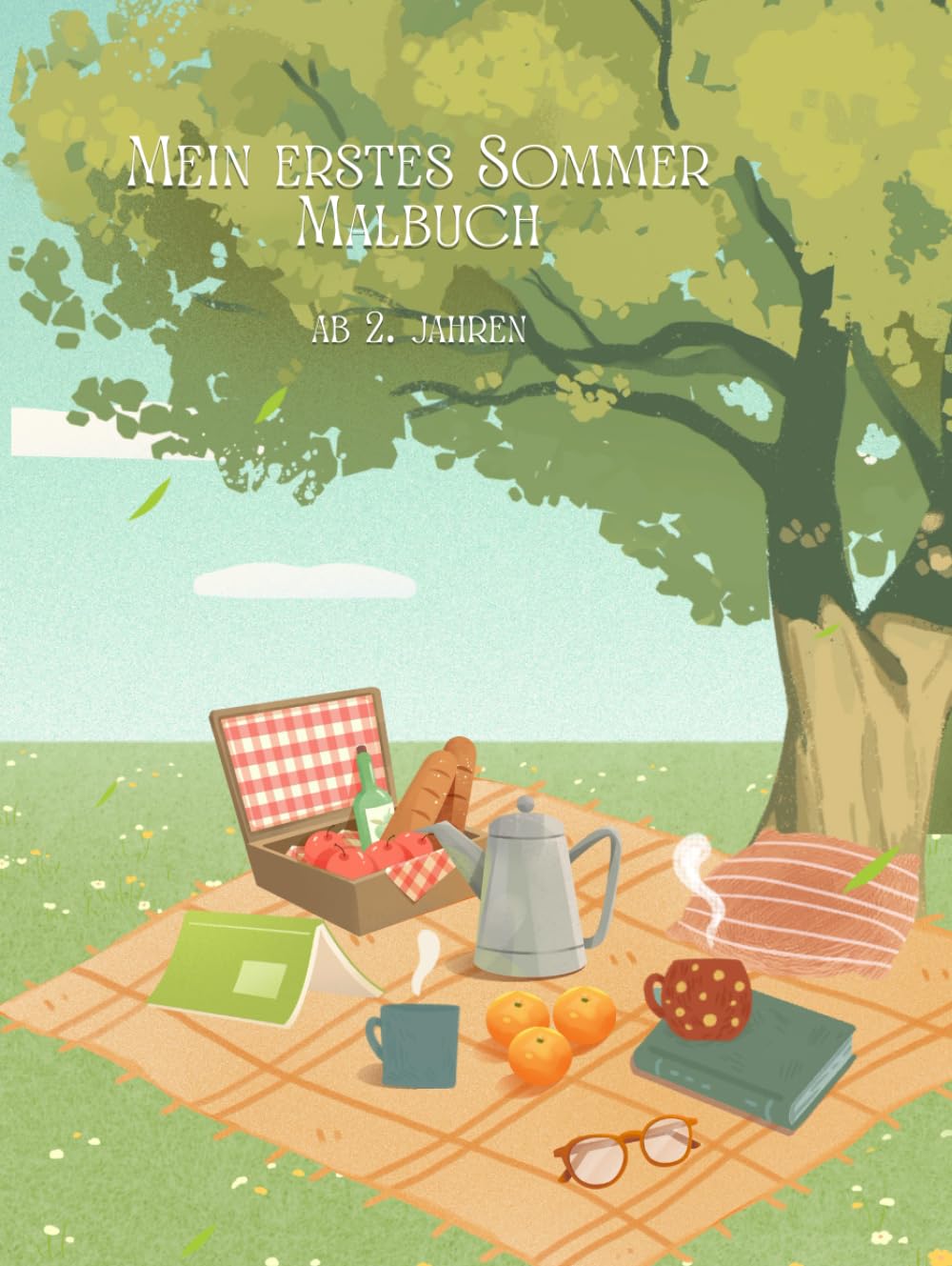 Mein erstes Sommer Malbuch (ab2 Jahren)