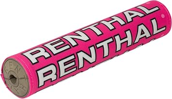 Renthal P356 Vintage SX Crossbar Pad - Pink/White