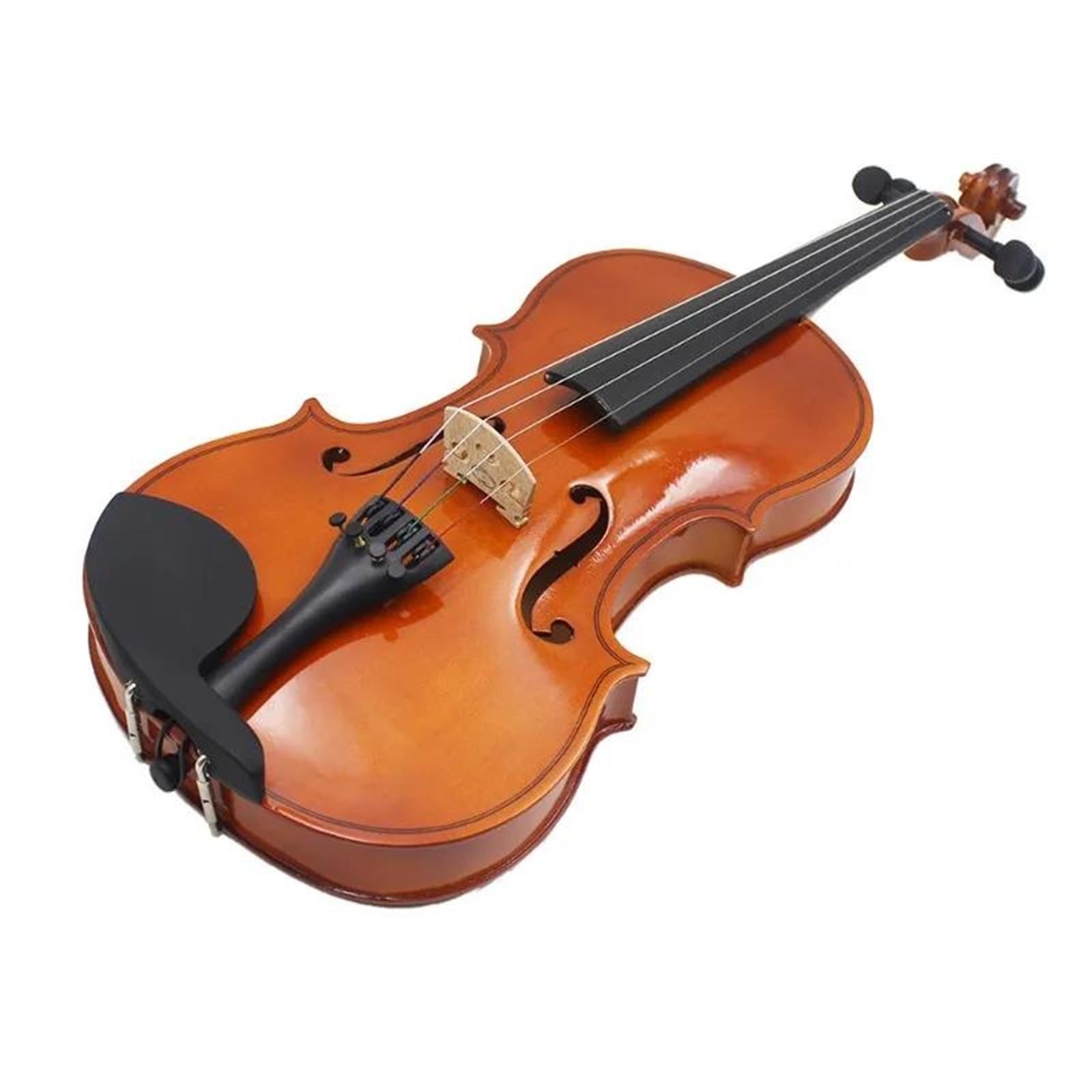 Violino Set 4/4 Violino Acustico In Legno Massello Di Abete Rosso Impiallacciato In Acero Violino Con Set Di Custodie In Tessuto