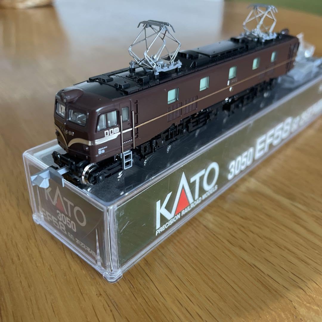 新同】KATO 3050 EF58-60お召予備機日章旗付⑤2018年最新 新同】KATO 3050 EF58-60お召予備機日章旗付⑤2018年最新