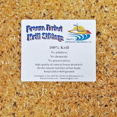 Aquatic Foods Freeze Dried Arctic Krill Siftings