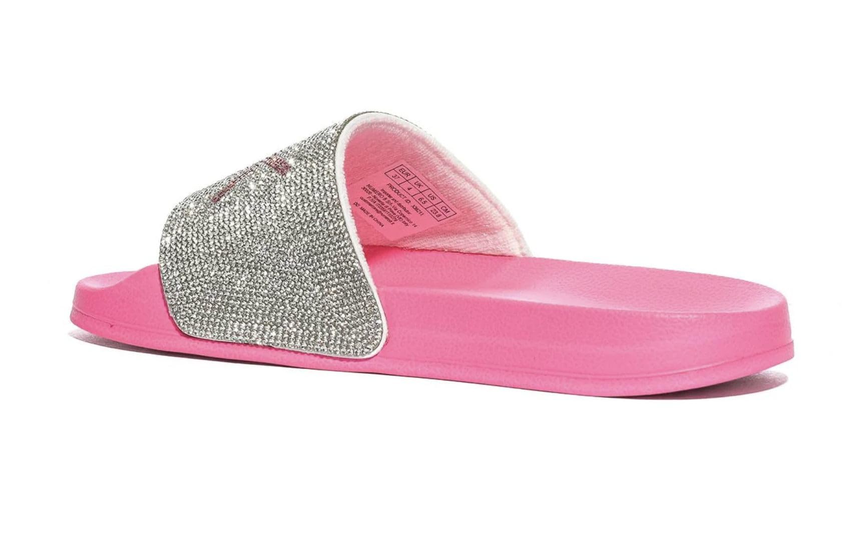 SUN68 Slippers strass beach donna 62 fuxia fluo DS26SU27 X36211