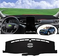 Vista 10 de Autorder Alfombrilla para tablero de instrumentos para Ford Maverick 2022-2026, accesorios para salpicadero, cubierta de gamuza para salpicadero